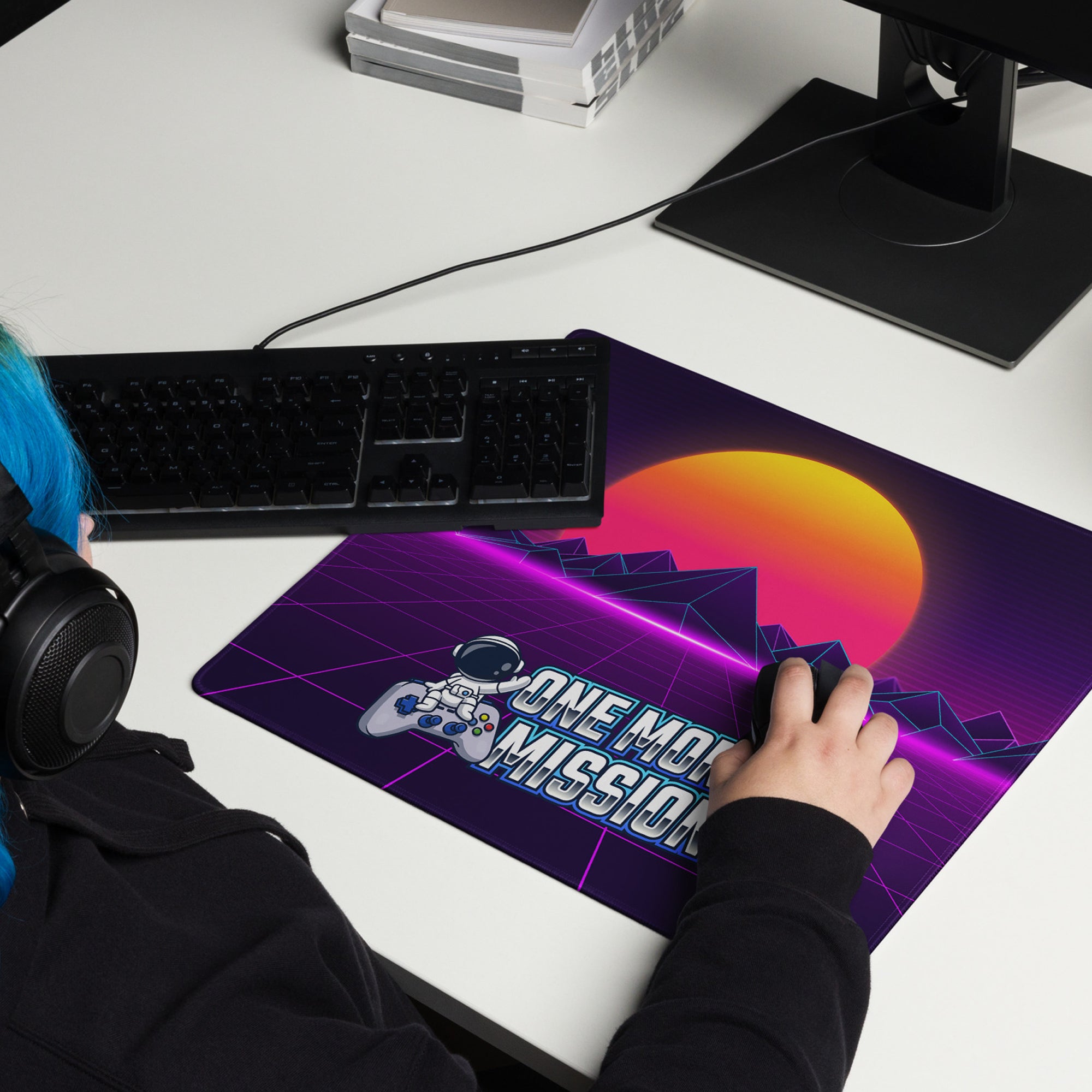 ONE MORE MISSION GAMING MOUSE PAD