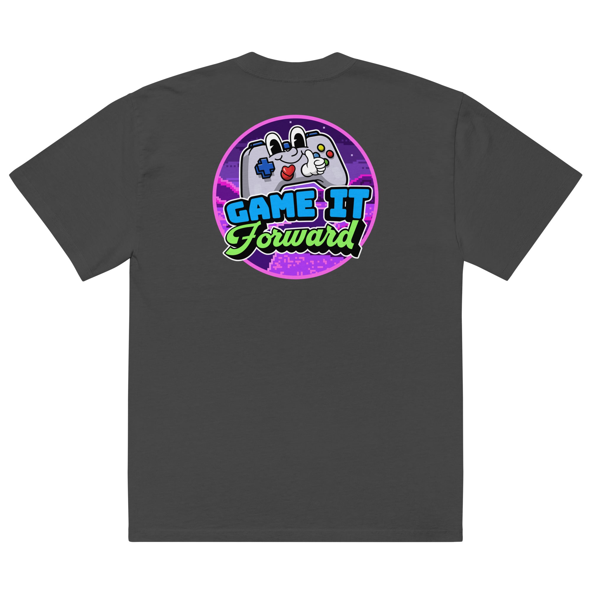 GAME IT FORWARD OVERSIZED FADED T-SHIRT